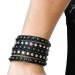 Silberdream SilberDream Lederarmband schwarz Zirkonia Damen Leder Armband LAP231S Online