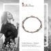 Silberdream SilberDream Bicolor Armband Rose und Schwarz 19-21cm 925 Silber Damen SDA2459F Hotsell
