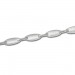 Silberdream SilberDream Armband Style matt/glänzend 925 Sterling Silber 19cm SDA429 Blitzverkäufe