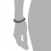 Silberdream SilberDream Shamballa Armband Glas schwarz 18 geschliffene Kugeln SDA912 Outlet