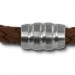 Silberdream SilberDream Leder Armband 5mm braun 20cm Edelstahl Verschluss LAB0220 Auslauf