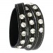 Silberdream SilberDream Lederarmband schwarz Zirkonia Damen Leder Armband LAP228S Blitzverkäufe