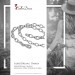 Silberdream SilberDream Sterling Silber Charm Bettel Halskette 50cm FC0122 Fabrikverkauf
