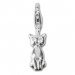 Silberdream SilberDream 925 Charm Katze Armband Anhänger FC1029