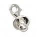 Silberdream SilberDream 925 Charm Schnuller Armband Anhänger FC3032
