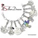 Silberdream SilberDream Charm Seestern weiß 925 Silber Armband Anhänger FC643 Günstiger Verkauf