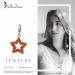 Silberdream SilberDream Glitzer Charm Stern offen orange Zirkonia Kristalle GSC556O Black Friday Preise