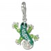 Silberdream SilberDream Glitzer Charm Gecko Zirkonias shiny GSC302