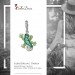 Silberdream SilberDream Glitzer Charm Gecko Zirkonias shiny GSC302 Meist gekauft