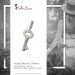 Silberdream SilberDream 925 Charm Schlüssel weiß Armband Anhänger FC241W Blitzverkäufe
