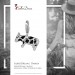 Silberdream SilberDream 925 Charm Kuh Armband Anhänger FC1017 Meist gekauft