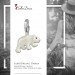 Silberdream SilberDream 925 Charm Eisbär Armband Anhänger FC1018 Fabrikverkauf