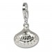 Silberdream SilberDream 925 Silber Charm Muschel groß Armband Anhänger FC607