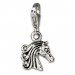 Silberdream SilberDream Charm Pferdekopf Armband Anhänger 925 Silber FC1043