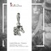 Silberdream SilberDream Charm Pferdekopf Armband Anhänger 925 Silber FC1043 Verkauf