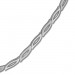 Silberdream SilberDream Collier Kette Blütenblatt 925 Silber 45cm Halskette Damen SDK428 Wochenangebot
