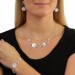 Silberdream SilberDream Collier Kette mit matten Elementen 925 Silber 45cm SDK400 Zeitbegrenzte Promotion