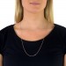 Silberdream SilberDream Ankerkette rosevergoldet 925er Silber 70cm Damen Kette SDK27170E Fabrikladen