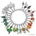 Silberdream SilberDream Glitzer Charm Schlange schwarz Zirkonia Kristalle GSC585S zollfrei