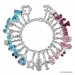 Silberdream SilberDream Glitzer Charm Kleid lila Zirkonia Kristalle GSC520V Hotsell