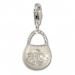 Silberdream SilberDream 925 Charm Tasche weiß Armband Anhänger FC3030W Blitzverkäufe