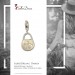 Silberdream SilberDream 925 Charm Tasche weiß Armband Anhänger FC3030W Blitzverkäufe