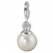 Silberdream SilberDream 925 Charm Perle weiß Armband Anhänger FC226W Limitierter Zeitrabatt