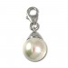 Silberdream SilberDream 925 Charm Perle weiß Armband Anhänger FC211W Fabrik Onlineshop