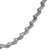 Silberdream SilberDream Collier Kette Zick-Zack 925er Silber 45cm Damen Kette SDK440J Bestseller