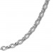 Silberdream SilberDream Erbskette oval 925er Silber Halskette 45cm Kette SDK20945 Kauf eins, bekomm eins gratis
