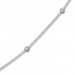 Silberdream SilberDream Collier Kette Zirkonia weiß 925er Silber Damen 45cm SDK27845J Super Sparpreis