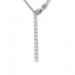 Silberdream SilberDream Collier Kette Zirkonia weiß 925er Silber Damen 45cm SDK27845J Super Sparpreis