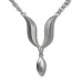 Silberdream SilberDream Collier Kette Wave 925 Silber 45cm Halskette SDK410 Kostenlose Rückgabe