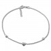 Silberdream SilberDream Fußkette Herzchen 25cm 925 Sterling Silber SDF2045 Neueste Stile