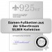 Silberdream SilberDream Fußkette Peace rose vergoldet 925er Sterling Silber SDF8001E Auslauf