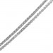Silberdream SilberDream Kette Oval Zirkonia weiß 925er Silber 45cm Halskette SDK425W Blitzverkäufe