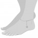 Silberdream SilberDream 25,5cm Fußkette Blume 925er Silber SDF018I Flash Sale