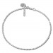 Silberdream SilberDream Fußkette Sonne 25,5cm 925 Sterling Silber SDF2075 Vatertagsangebot