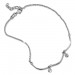Silberdream SilberDream Fußkette Welle Zirkonia weiß 25cm 925 Silber Damen SDF5155W Jubiläumsangebot