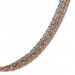 Silberdream SilberDream Collier Kette gedreht rose vergoldet und 925 Silber 45cm SDK23345T Top Angebot