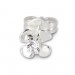 Silberdream SilberDream Ohrringe Blume weiß 925 Silber Ohrstecker SDO508W Tiefpreis