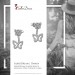 Silberdream SilberDream Ohrstecker Dangle Ear Cuff Schmetterling 925 Silber Ohrringe GSO448W Begrenzte Freigabe