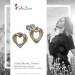 Silberdream SilberDream Ohrstecker Herz vergoldet 925 Silber Damen Ohrringe SDO452Y Neueste Stile