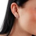 Silberdream SilberDream Glitzer Ohrstecker Dreieck offen weiß 925er Silber GSO406W Bis zu 65% Rabatt
