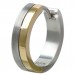 Silberdream SilberDream Creole Bicolor gold silber 1,8cm 925 Sterling Silber Damen SDO4429T Sonderangebot der Fabrik