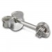Silberdream SilberDream Ohrstecker Knoten 925 Sterling Silber Ohrring SDO8214J Super Rabatt