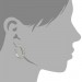 Silberdream SilberDream Glitzer Creole Glamour weiß Zirkonias GSO212W Fabrikladen