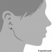 Silberdream SilberDream Ohrringe Zirkonia schwarz 3mm 925 Silber Ohrstecker SDO5533S Im Verkauf