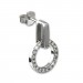 Silberdream SilberDream Glitzer Ohrstecker Circle Zirkonia weiß 925 Silber Ohrring GSO508W Online