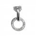 Silberdream SilberDream Glitzer Ohrstecker Circle Zirkonia weiß 925 Silber Ohrring GSO508W Online